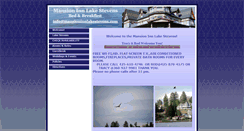 Desktop Screenshot of mansioninnlakestevens.com